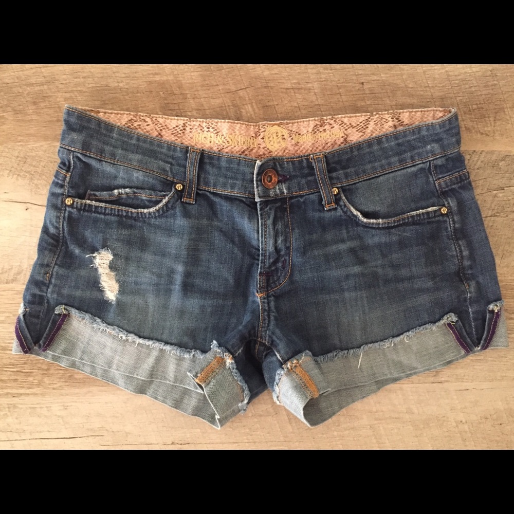Rich and Skinny Denim Shorts